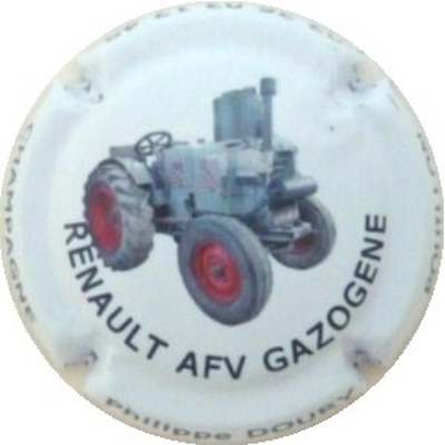 N°135 Tracteur ancien, Renault afv gazogene
Photp J.R.
