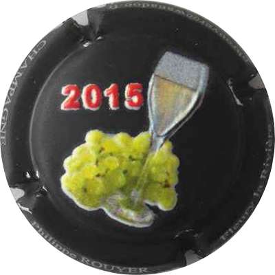 N°034b 2015 Champagne et raisins (cuvée Belge)
Photo THIERRY Jacques

