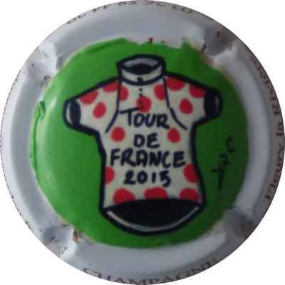 N°028a Tour de France 2015, peinte à  la main, numérotée sur 150
Photo THIERRY Jacques
