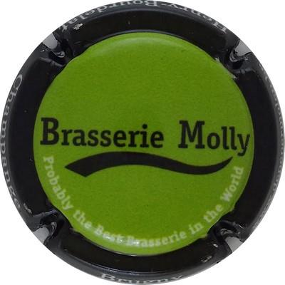 N°24a Brasserie MOLLY, vert contour noir
Photo Bernard GAXATTE
