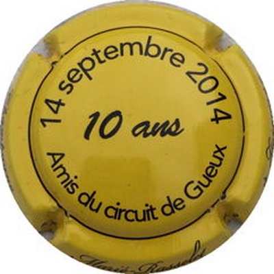 N°01 Jaune et noir, 10 Ans (COMMEMORATIVE)
Photo HELIOT Laurent
