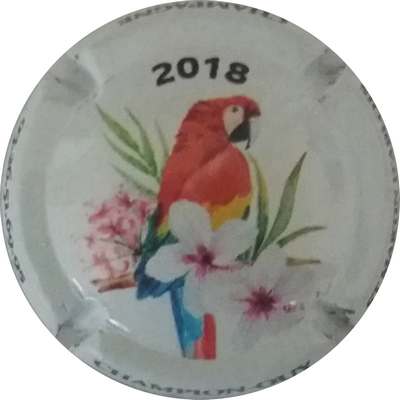 N°22 Le perroquet, 2018, polychrome
Photo Claudius ATTILIUS
