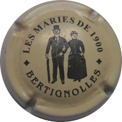 N°01 Crème et noir, les mariés de 1900
Photo THIERRY Jacques
