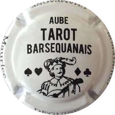 N°075 Tarot Barsequanais, blanc et noir
Photo Bruno Hebmann GONTIER
