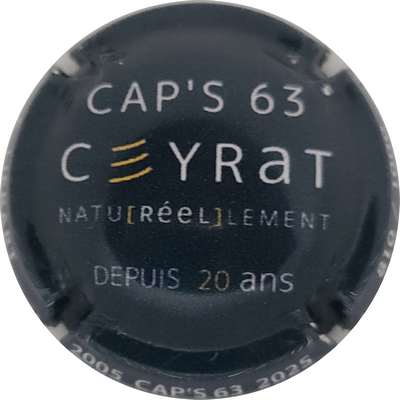 N°46a Cap's 63 2025, bleu-nuit et blanc, 1000expl
Photo Joëlle MENNERET
