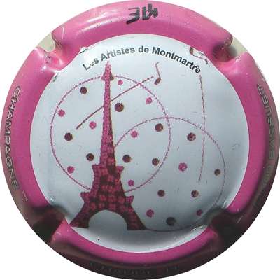 N°41a Les artistes de Montmartre, contour rose
Photo Gérard T
