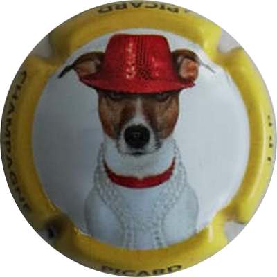 N°15c Série de 6 (chien) avec chapeau
Photo Christian HERMAN
