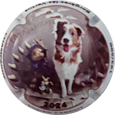 N°61 Pajocaps, chien, contour blanc, 2024, 500 expl
Photo Christophe LELU
