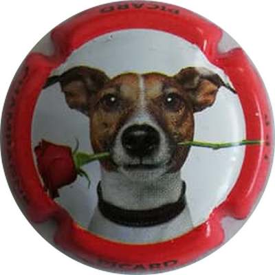 N°15e Série de 6 (chien) avec une rose
Photo Christian HERMAN
