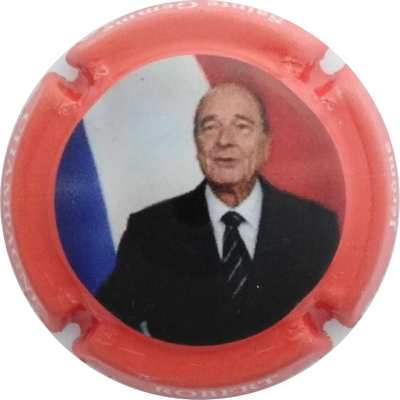 N°09 Série de 6 (présidents, contour rouge) Chirac
Photo Jacky MICHEL
