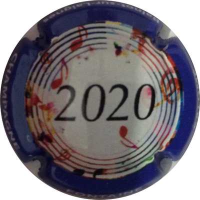 N°03 Série de 6 (2020), Contour bleu
Photo Bruno HEBMANN GONTIER
