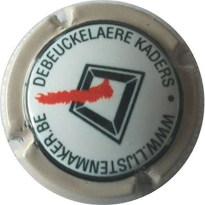 N° 40a DEBEUCKELAERE KADERS, contour gris (cuvée Belge)
Photo GAUDIN
