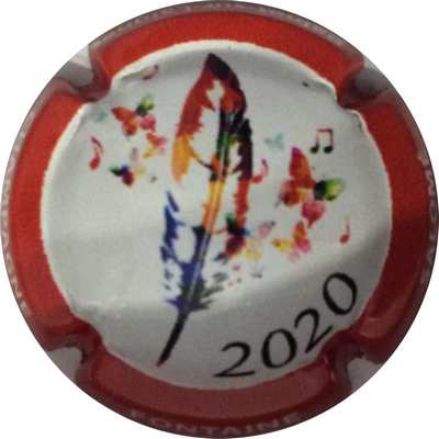 N°03 Série de 6 (2020), Contour rouge
Photo Bruno HEBMANN GONTIER
