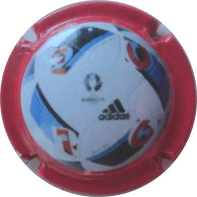 N°16 Série de 6 (euro 2016) contour rouge
Photo Maryline VAILLARD
