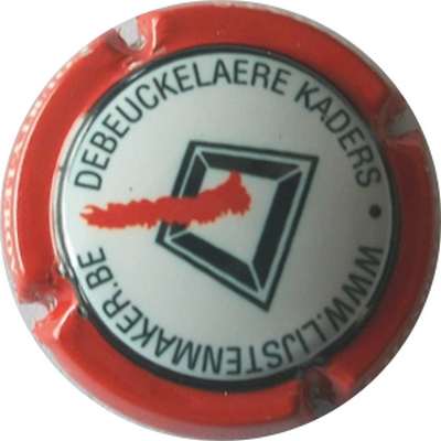 N° 40 DEBEUCKELAERE KADERS, contour rouge (cuvée Belge)
Photo GAUDIN
