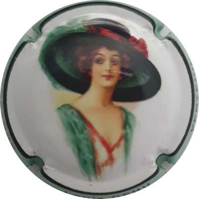 N°403c Femme au chapeau, contour vert
Photo France Marie
