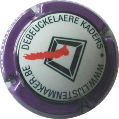 N° 40c DEBEUCKELAERE KADER, contour violet foncé (cuvée Belge)
Photo GAUDIN
