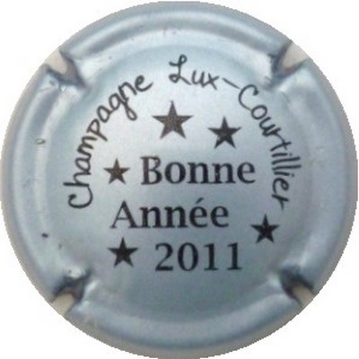 N°01 Série de 6, bonne année 2011, argent et noir
Photo J.R.
