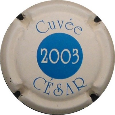 N°10 Cuvée César 2003
Photo BENEZETH Louis
