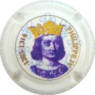 N°02 Série de 36 (Rois de France) 1285-1314 Philippe IV
Photo J.R.
