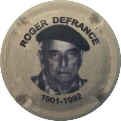 N°01 Cuvée Defrance Roger, Crème et noir
Photo Bruno HEBMANN GONTIER
