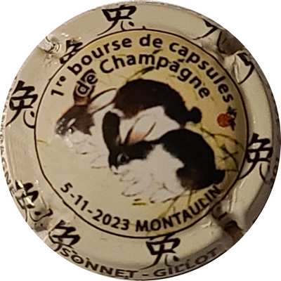 N°32 1er bourse de capsules de champagne, 2023 Montauban
Photo Joelle MENNERET
