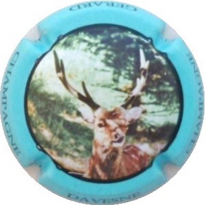 N°03 Série de 5 (cerf), contour bleu
Photo J.R.
