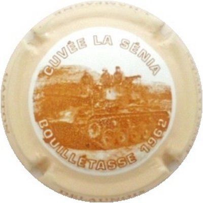 N°04 Série de 6 (char) Contour crème, fond sépia
Photo J.R.
