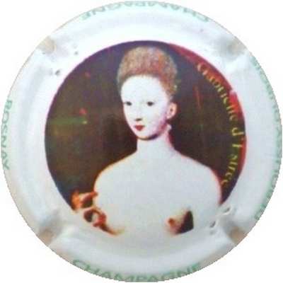 N°12 Série de 6 (Dames de France), Gabrielle d'Estrée
Photo J.R.
