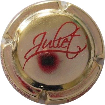 N°07 Juliet, doré à  l'or fin
Photo BONED Luc
