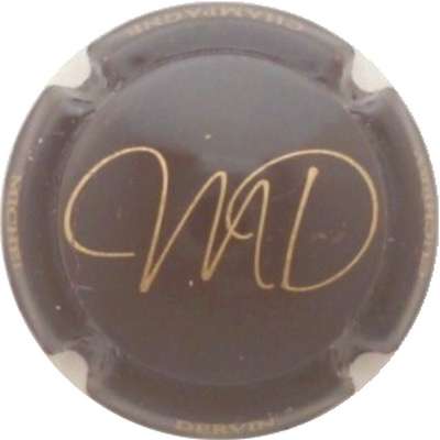 N°04 Initiales, marron foncé et or
Photo J.R.
