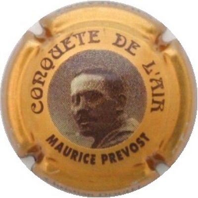 N°01 Série de 6, Conquàªte de l'air, Maurice Prevost, centre marron
Photo J.R.
