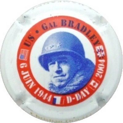 N°02 Série de 8, débarquement, Général Bradley
Photo J.R.
