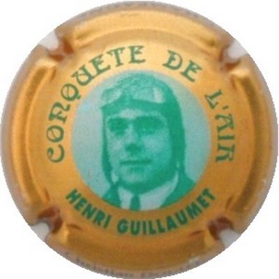 N°01 Série de 6, Conquàªte de l'air, Henri Guillemet, centre vert
Photo J.R.
