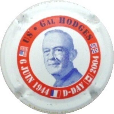 N°02 Série de 8, débarquement, Général Hodges
Photo J.R.
