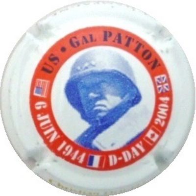 N°02 Série de 8, débarquement, Général Patton
Photo J.R.

