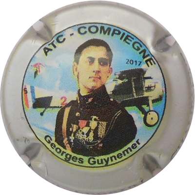 N°49b ATC-COMPIEGNE, Georges Guynemer, contour argent
Photo Luc BONED
