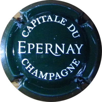 N°18  Capitale du champagne, vert foncé et blanc
Photo HELIOT Laurent
