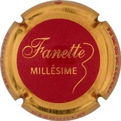 N°24a Fanette, millésimé, rouge, contour or
Photo Louis BENEZETH
