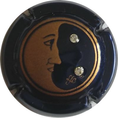 C13 Série (Lune) fond noir, avec 2 strass
Photo Alexandre LE FAUCHEUR
