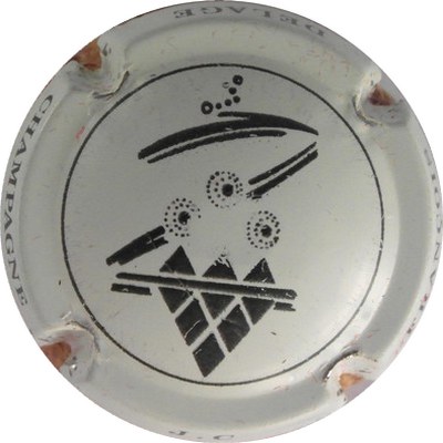 N°23 Blanc cassé, inscription sur contour
Photo THIERRY Jacques
