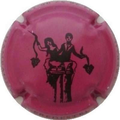 N°03 Série de 6 (couple), , fuchsia et noir
Photo J.R.
