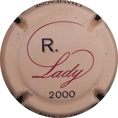 N°19 Cuvée LADY R. 2000
Photo BENEZETH Louis
