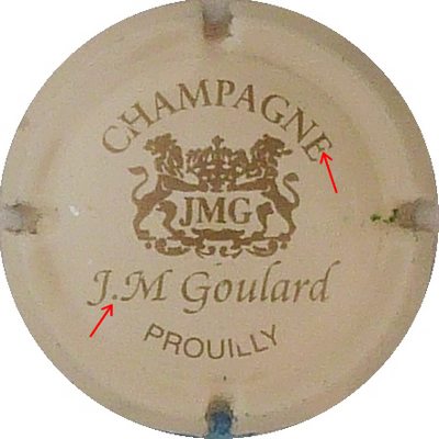 N°01b Crème et or, grande barre au E, point entre J et M, lettres fines
Photo BENEZETH Louis
