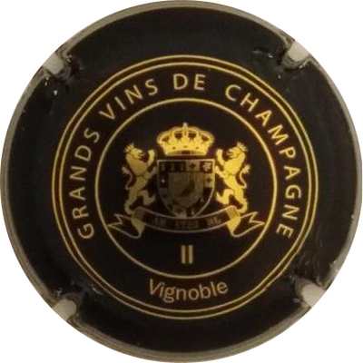 N°11 Grands vins de champagne, II, Noir et or
Photo Jacky MICHEL
