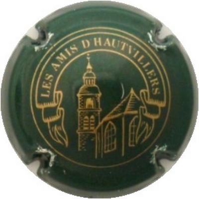 N°50 Série de 12 (église), les amis d'Hautvillers (complaisance), vert et or
Photo J.R.
