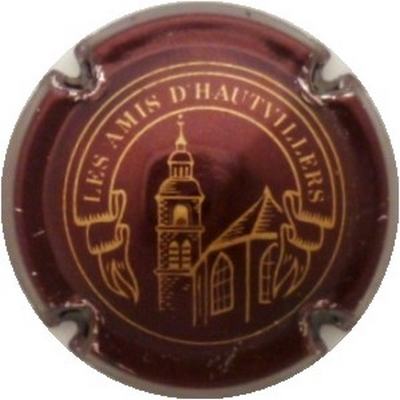 N°50 Série de 12 (église), les amis d'Hautvillers (complaisance), bordeaux et or
Photo J.R.
