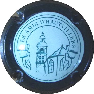 N°50 Série de 12 (église), les amis d'Hautvillers (complaisance), contour noir
Photo HELIOT Laurent
