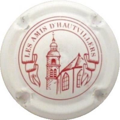 N°50 Série de 12 (église), les amis d'Hautvillers (complaisance), blanc et bordeaux
Photo J.R.

