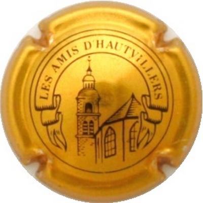 N°50 Série de 12 (église), les amis d'Hautvillers (complaisance), or et noir
Photo J.R.
